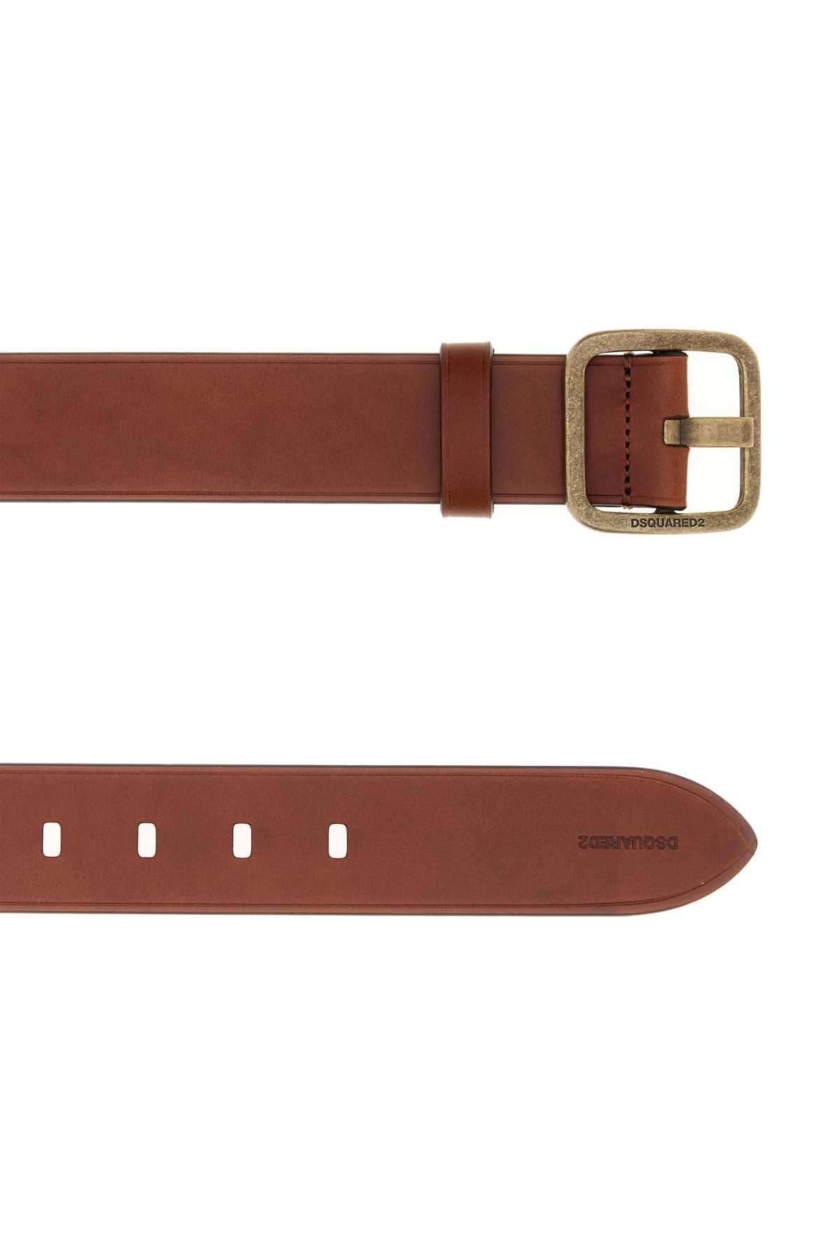 Dsquared Belt - vacchetta - cotto