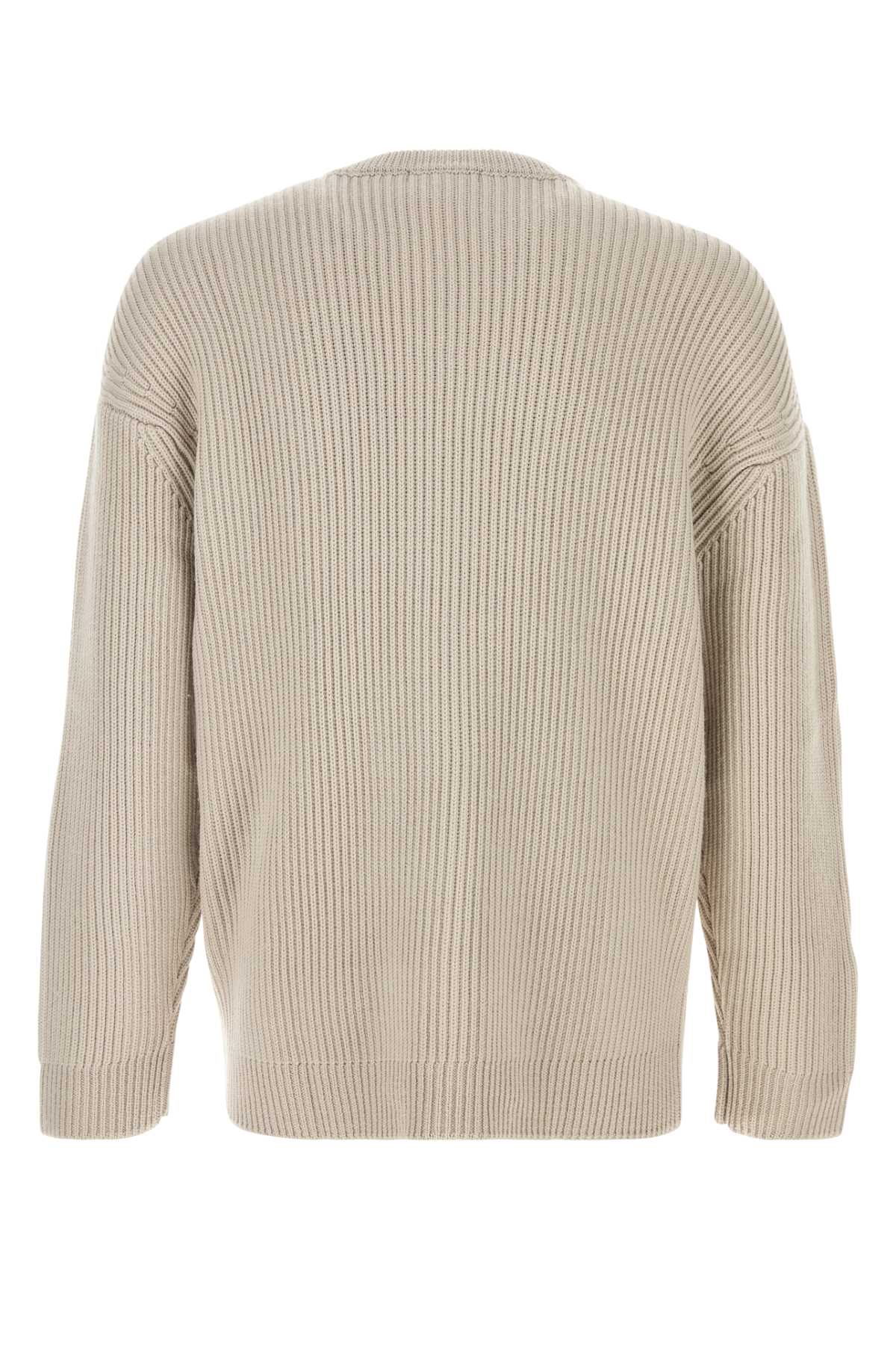 Entire Studios Oversize knit crewneck beige