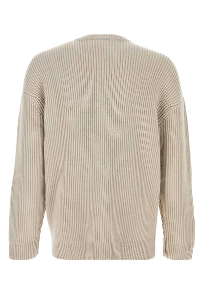 Entire Studios Oversize knit crewneck beige