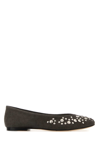BAILARINA STUDS CANVAS BALLERINAS
