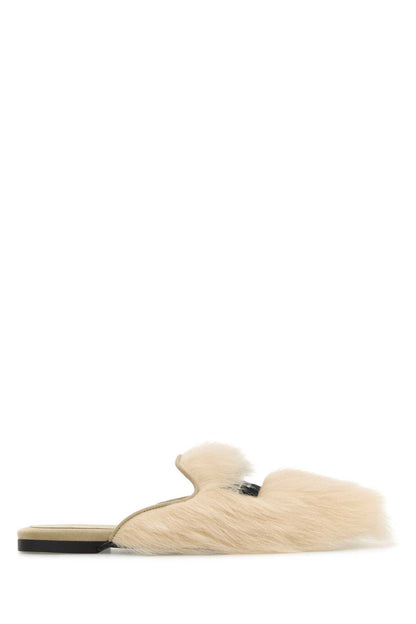 SABOT/MULE MONTONE+SUEDE+ETICH SLIPPERS