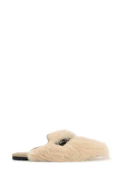 SABOT/MULE MONTONE+SUEDE+ETICH SLIPPERS