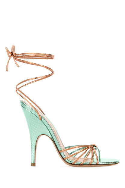 SCARPE CON TACCO SANDALS