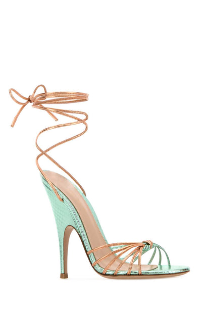 SCARPE CON TACCO SANDALS