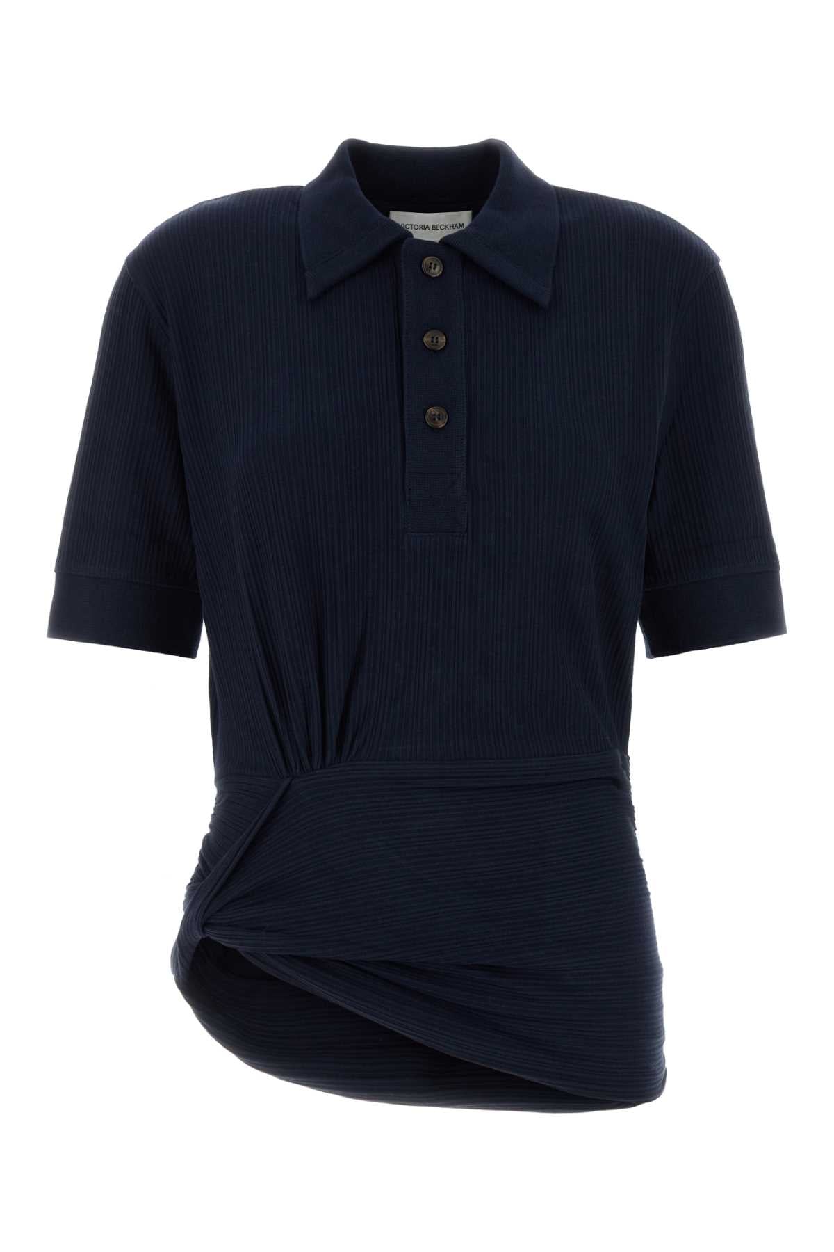 TWIST DETAIL POLO TOP POLO