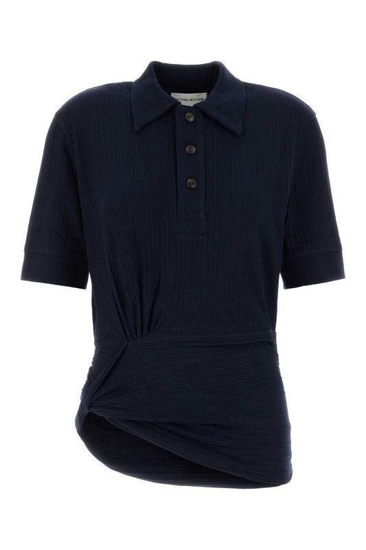 TWIST DETAIL POLO TOP POLO