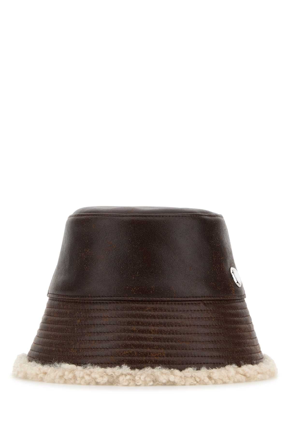 BUCKET HAT IN BRUSH ALTER MAT AND SHEALING DETAILS HATS