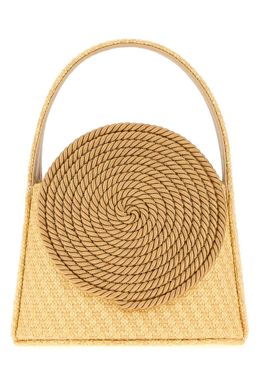GUNTHER PASSEMENTERIE STRAW BEIGE HANDBAGS
