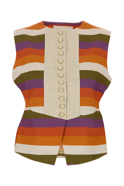 NORMA HORIZONTAL STRIPES MULTICO TOPS