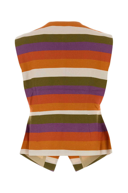 NORMA HORIZONTAL STRIPES MULTICO TOPS