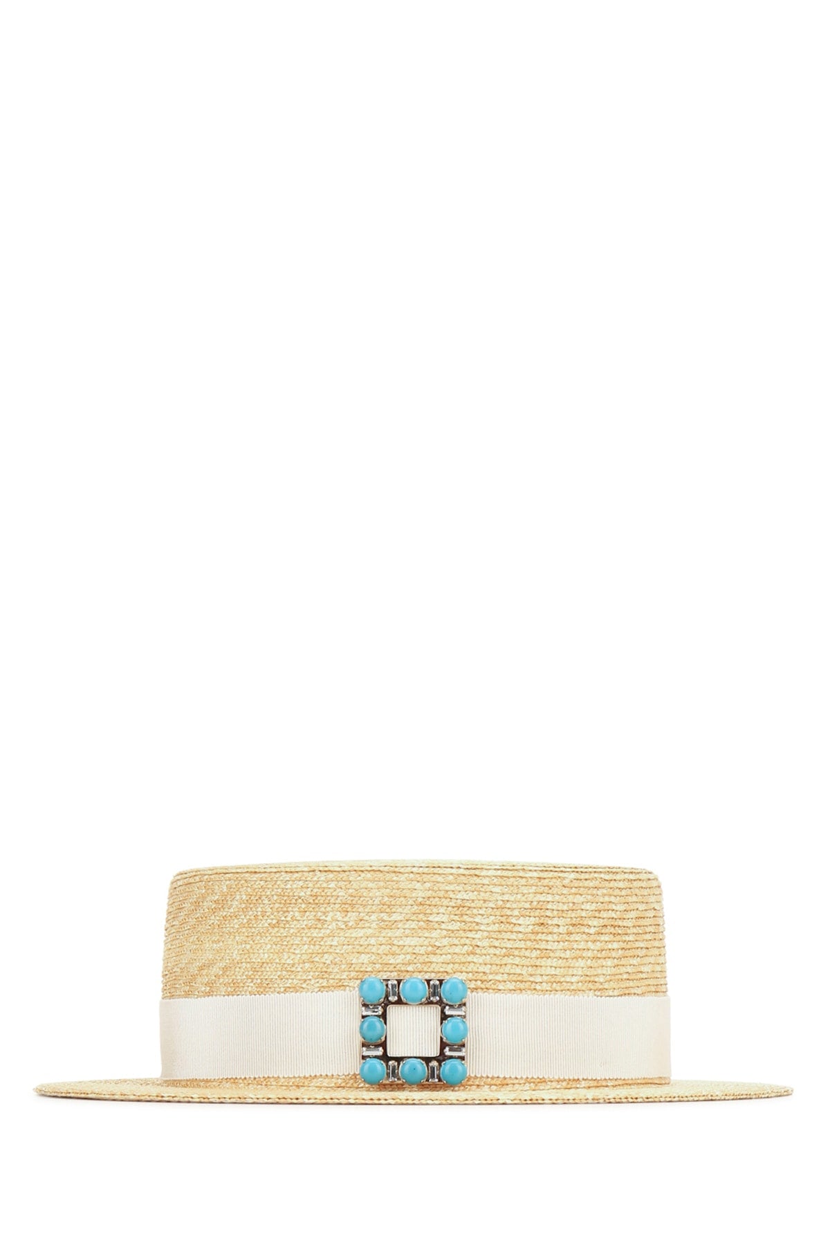 TRES VIVIER TURQUOISE HAT HATS AND HAIRBANDS