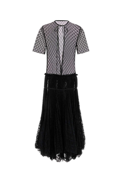 Jw Anderson Mixed lace dress