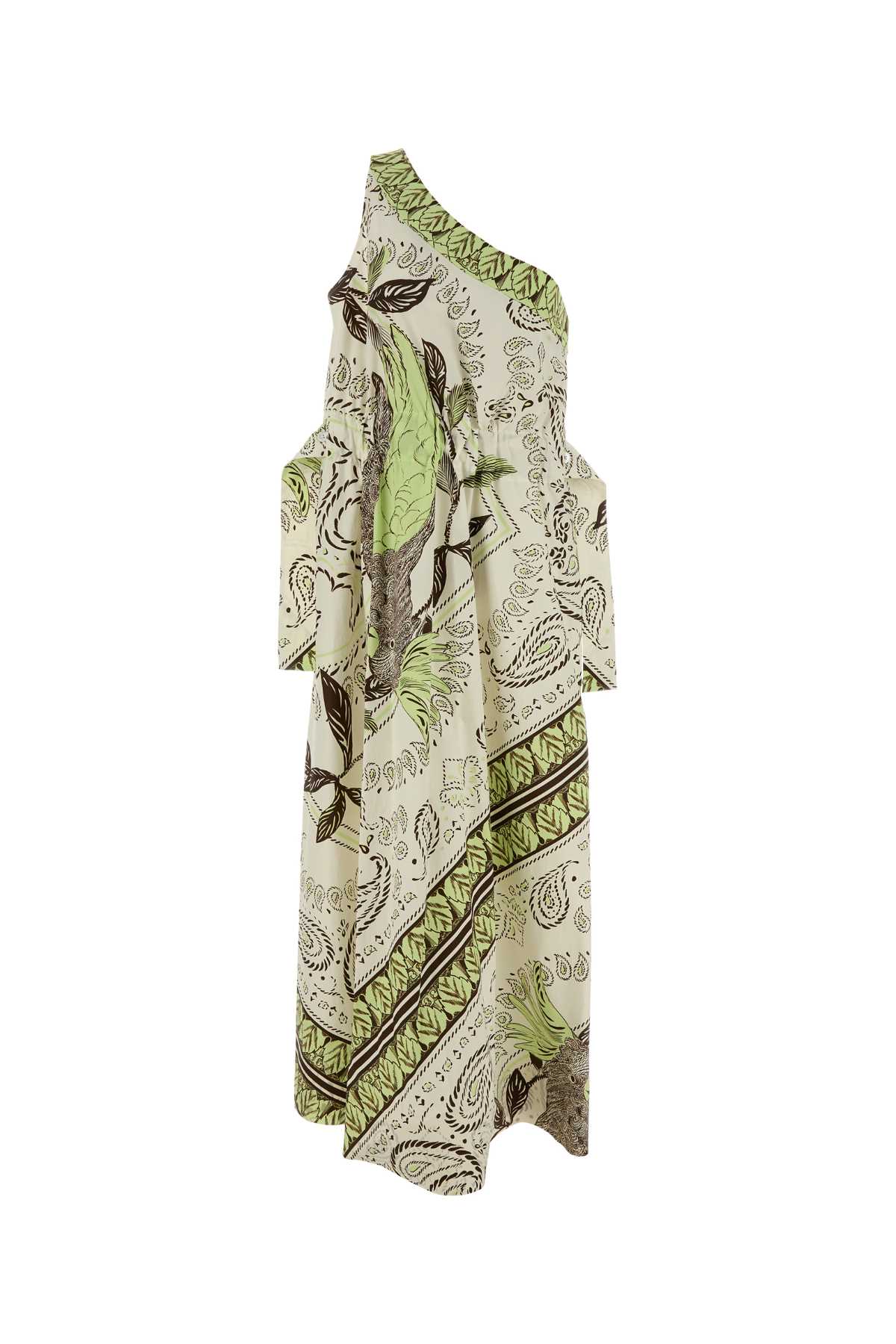 Tory Burch Printed belted cotton dress