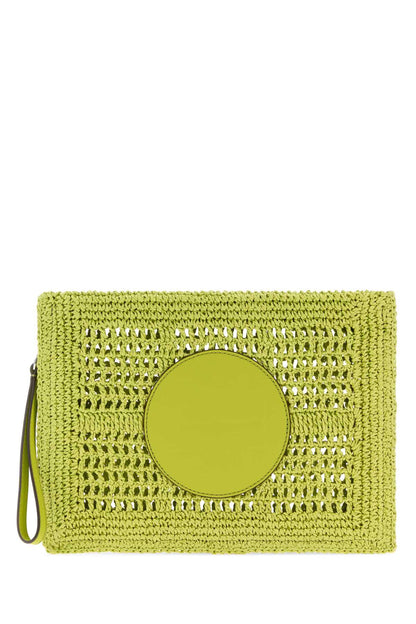 Tory Burch Ella hand-crocheted pouch