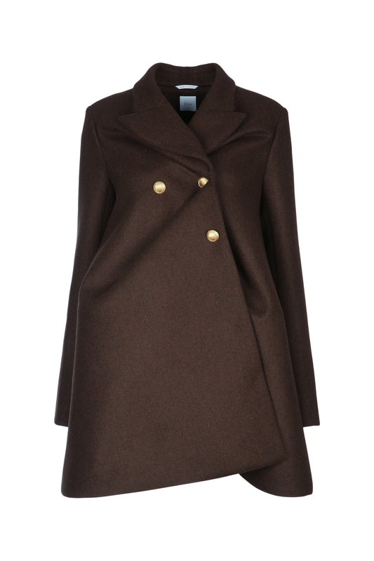 Christian Dior Cappotto marrone must