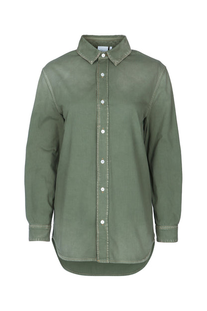 DENIM SHIRT LOOK VERDE SHIRTS