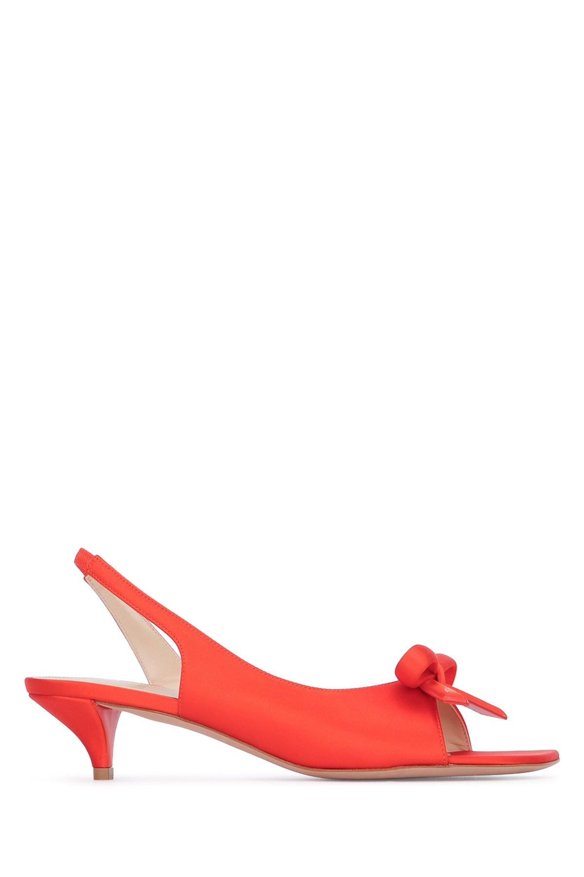 DIOR BOW RASO 4 CM ARANCIO SANDALS
