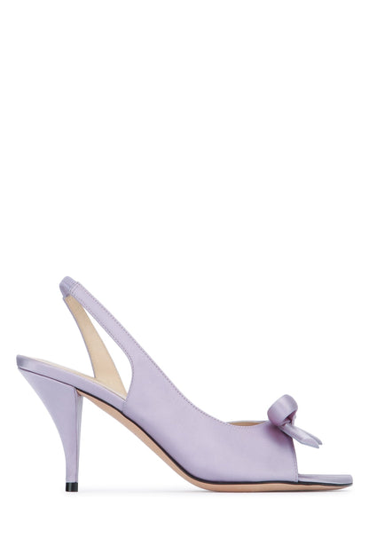 DIOR BOW 7,5 LILLA RASO SANDALS