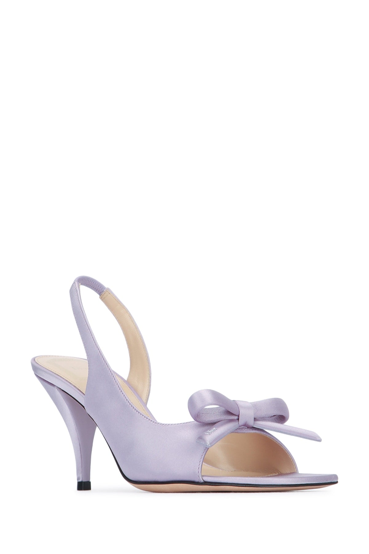 DIOR BOW 7,5 LILLA RASO SANDALS