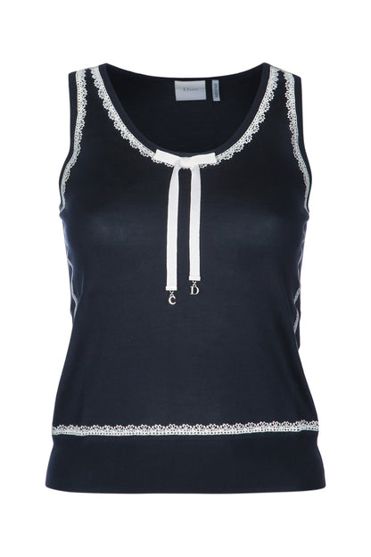 TANK MACRAME FIOCCO KNITWEARS