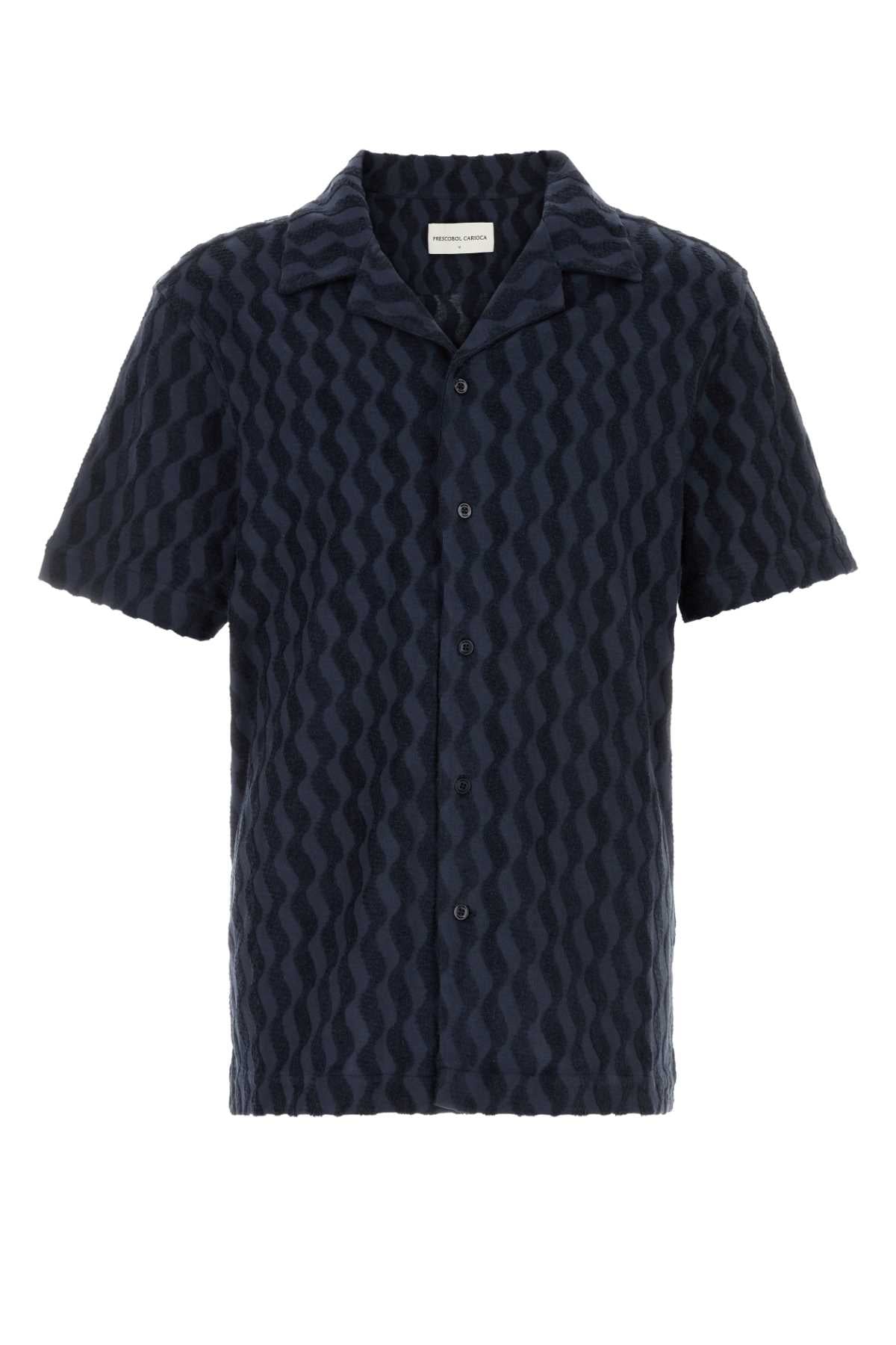 ROBERTO TERRY SHIRT S/S LISTRA JACQUARD SHIRTS