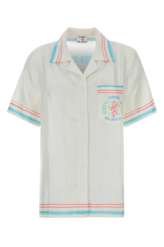 Casablanca Dance joy cuban collar ss shirt