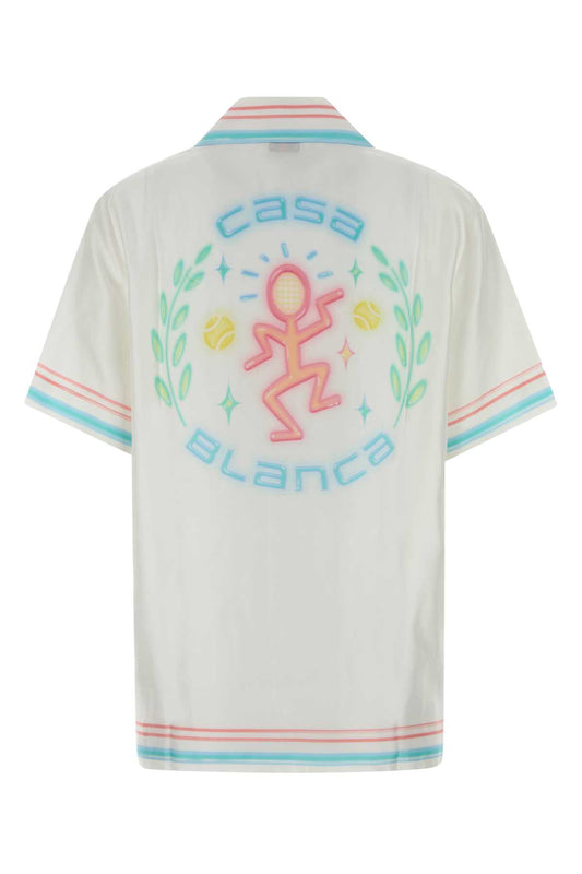 Casablanca Dance joy cuban collar ss shirt