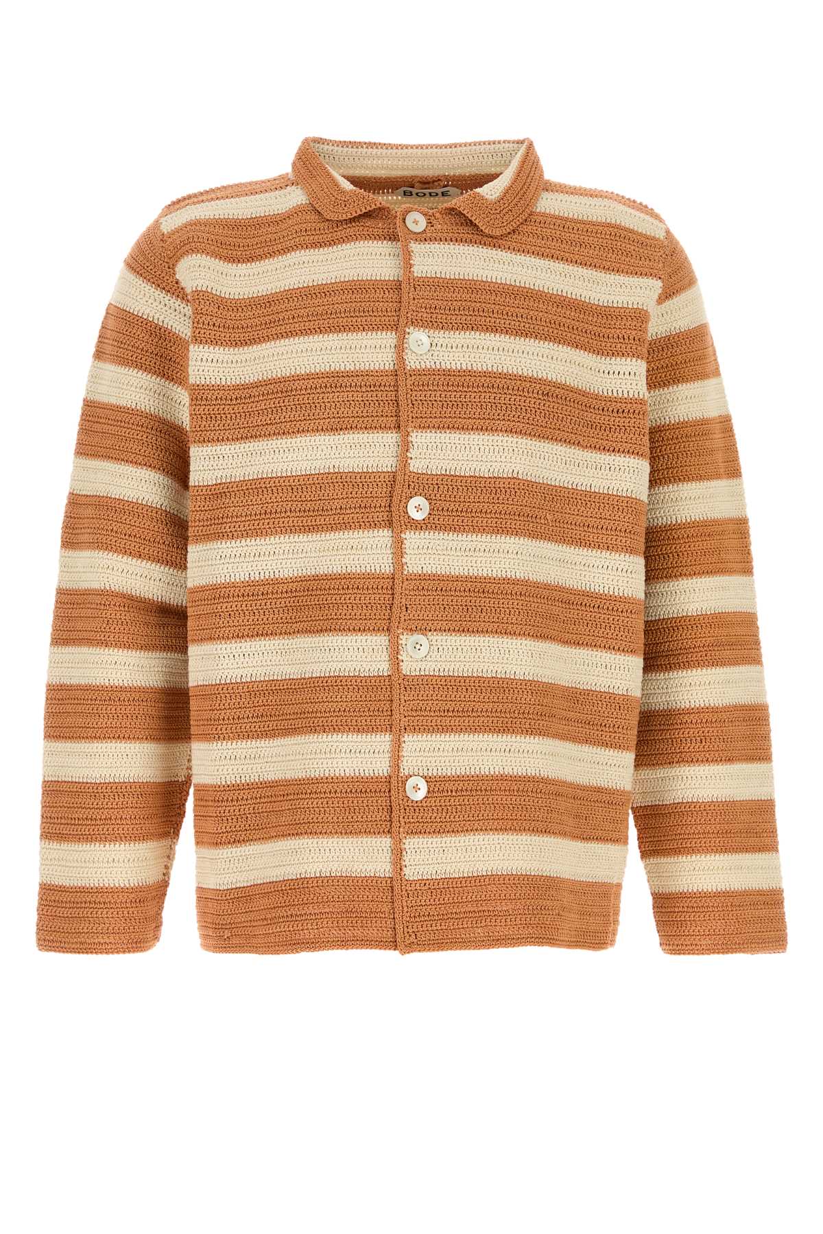 SHERBET CROCHET LONG SLEEVE SHIRT SHIRTS