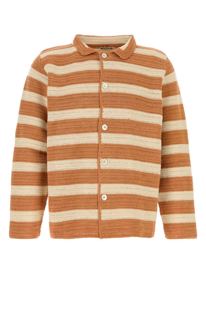 SHERBET CROCHET LONG SLEEVE SHIRT SHIRTS