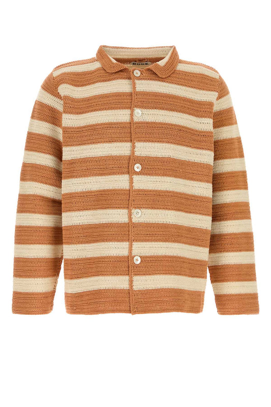 SHERBET CROCHET LONG SLEEVE SHIRT SHIRTS