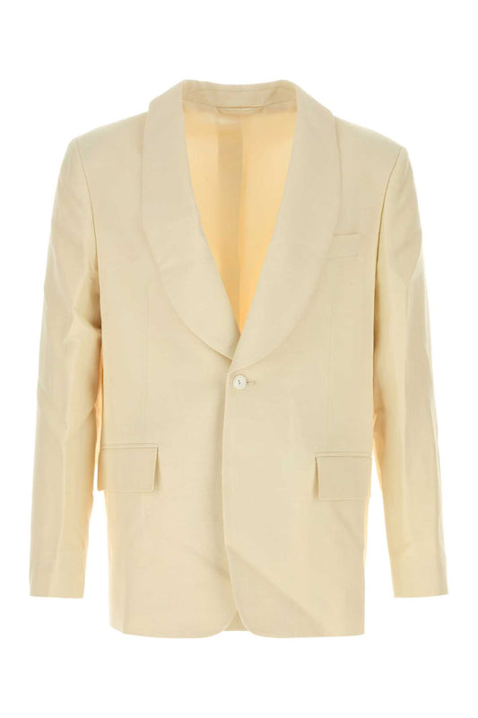 Bode Slub weave tuxedo jacket