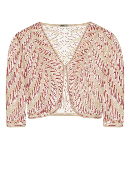 BEADED RITA TOP TOPS