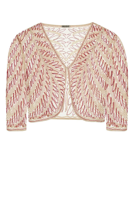 BEADED RITA TOP TOPS