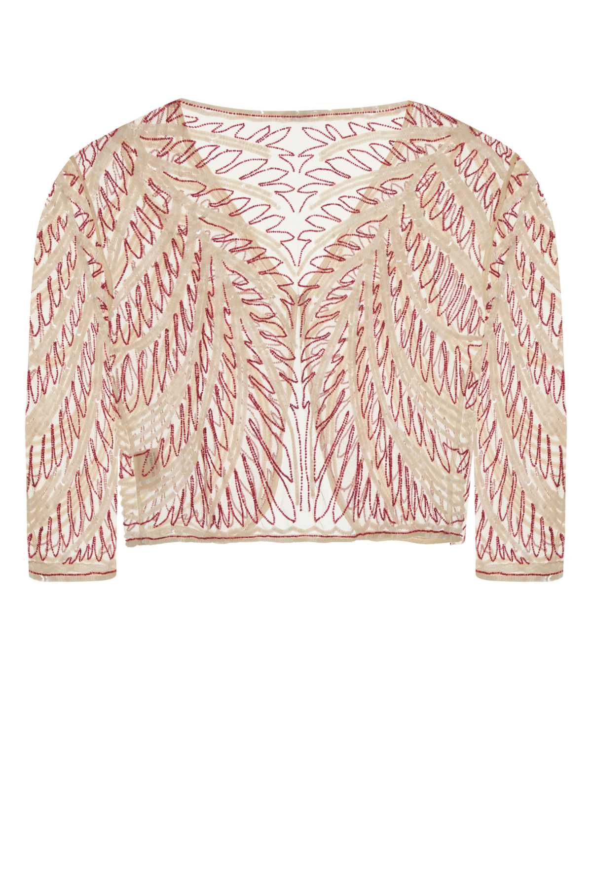 BEADED RITA TOP TOPS