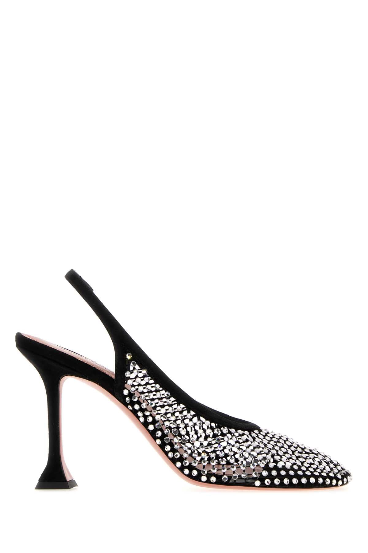 DOLLY CRYSTAL NET SLING 95 PUMPS