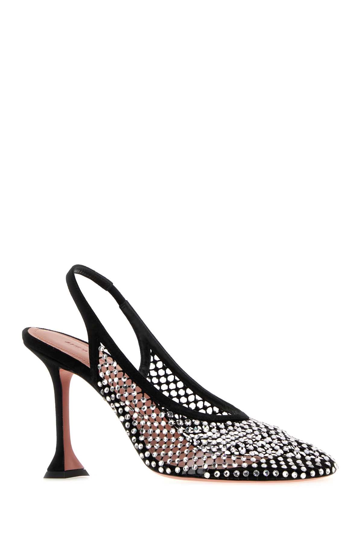 DOLLY CRYSTAL NET SLING 95 PUMPS