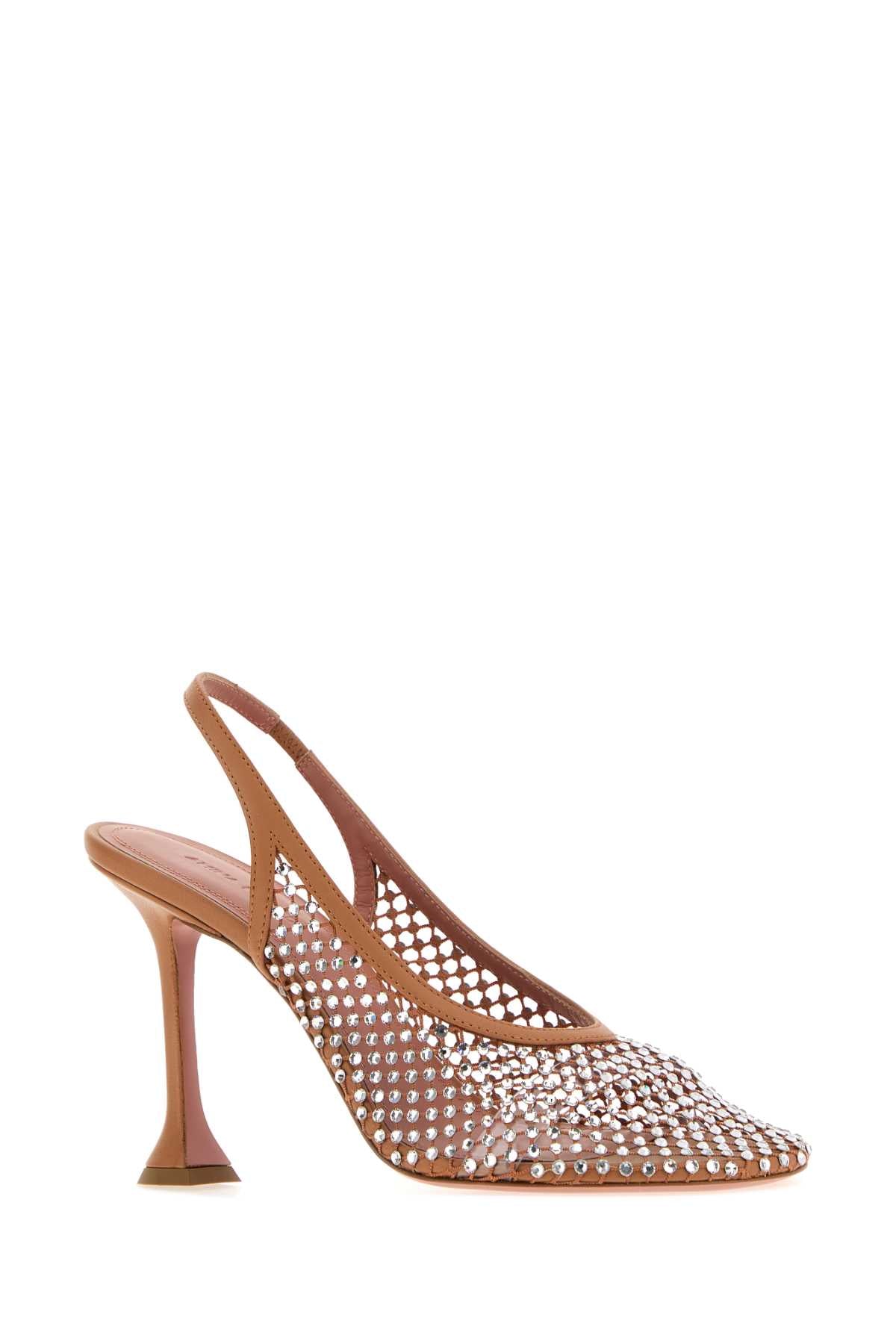 DOLLY CRYSTAL NET SLING 95 PUMPS