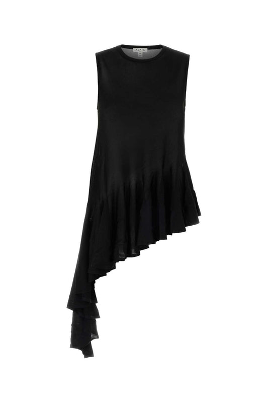 Alaia Asym godet top