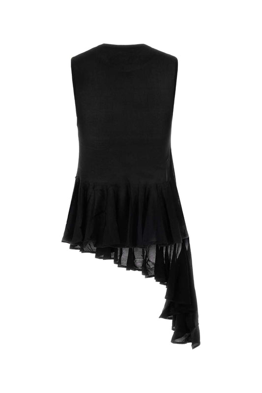 Alaia Asym godet top