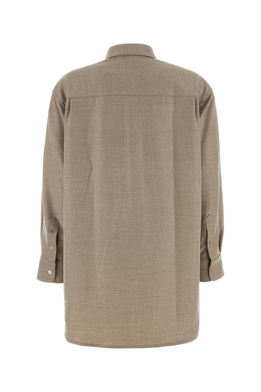 Oriane Camicia the unisex in loro piana fine wool