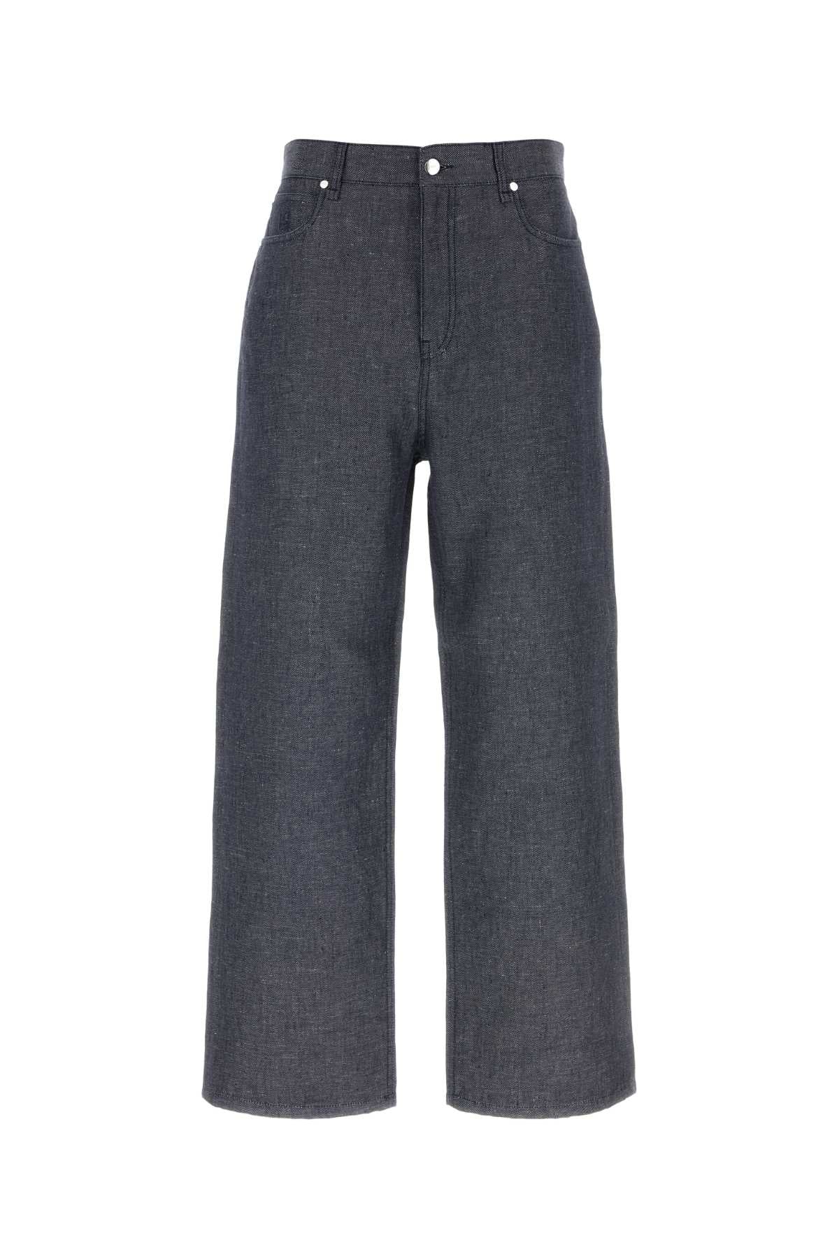 Fendi D. relaxed light denim