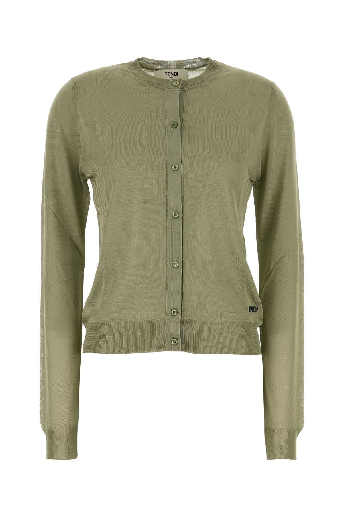 CARDIGAN SHINY VISCOSE KNITWEARS