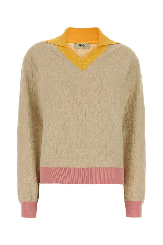 Fendi Pull color block ff
