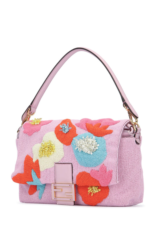 MAMMA BAGUETTE  RETE RICAMO FI HANDBAGS