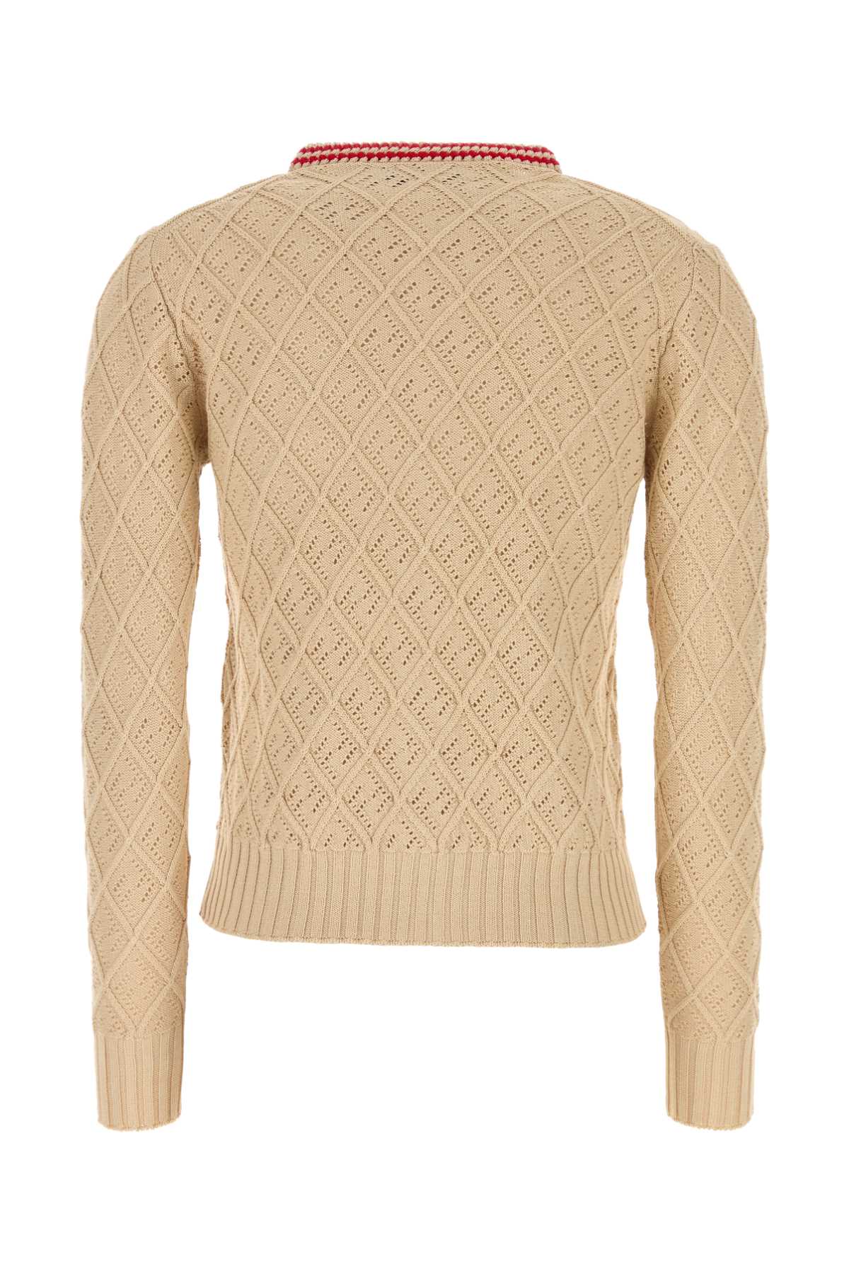 Fendi Cardigan argyle cotton