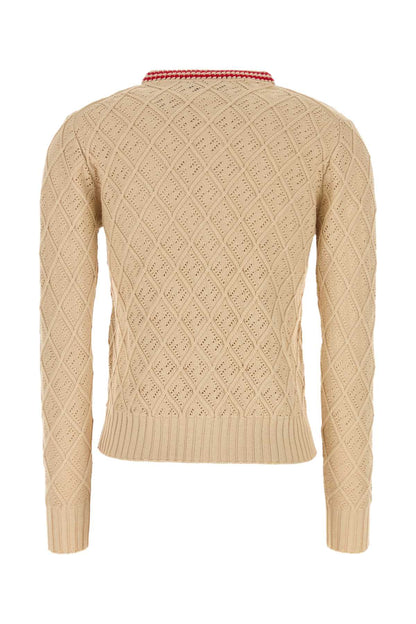 Fendi Cardigan argyle cotton