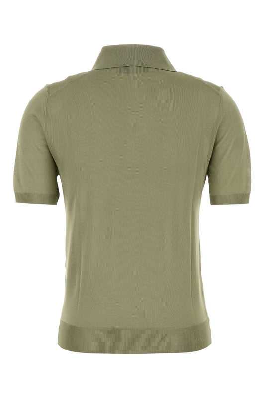 Fendi Polo shiny viscose