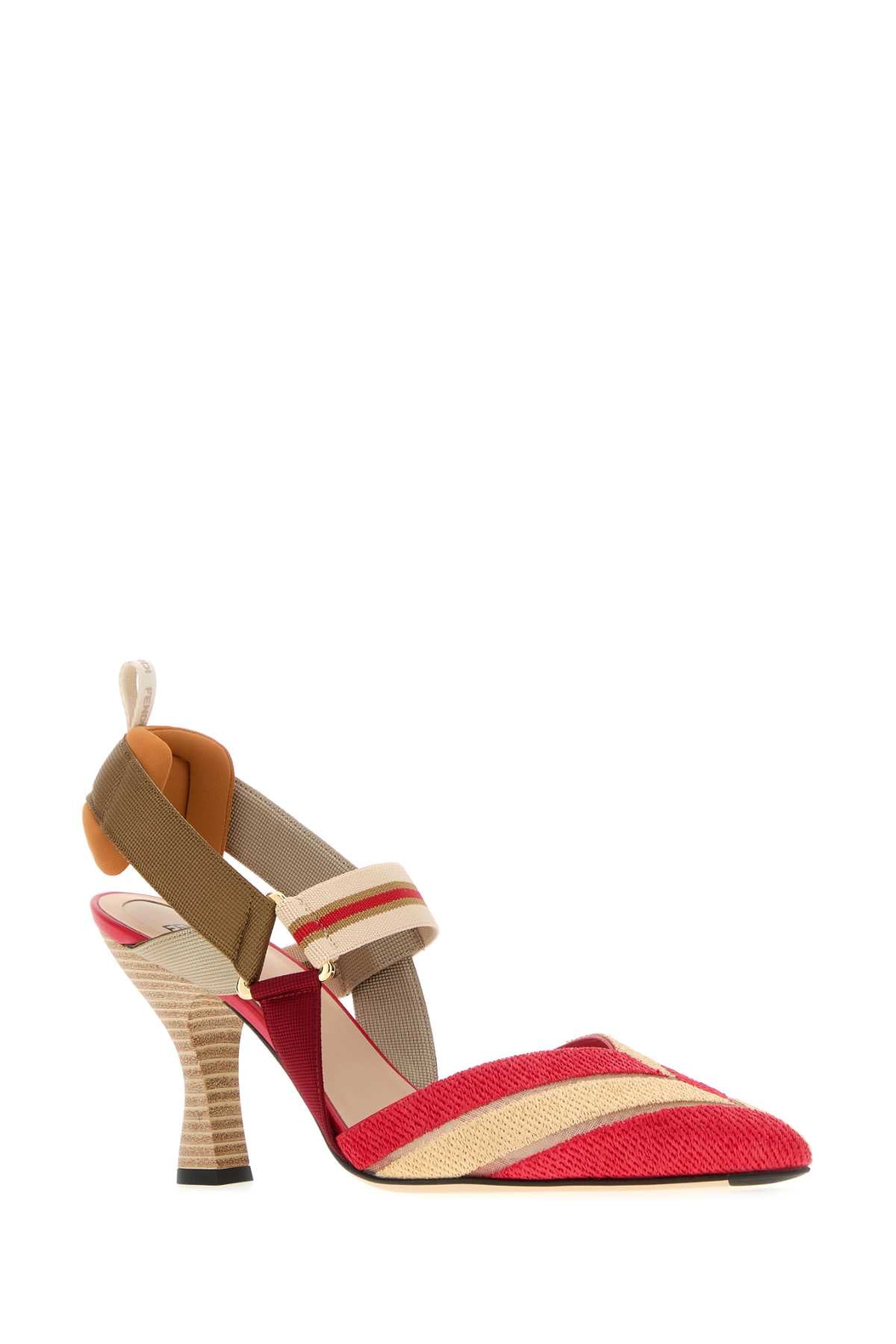 COLIBRI RETE RIC.RAFIA CHEVRON PUMPS