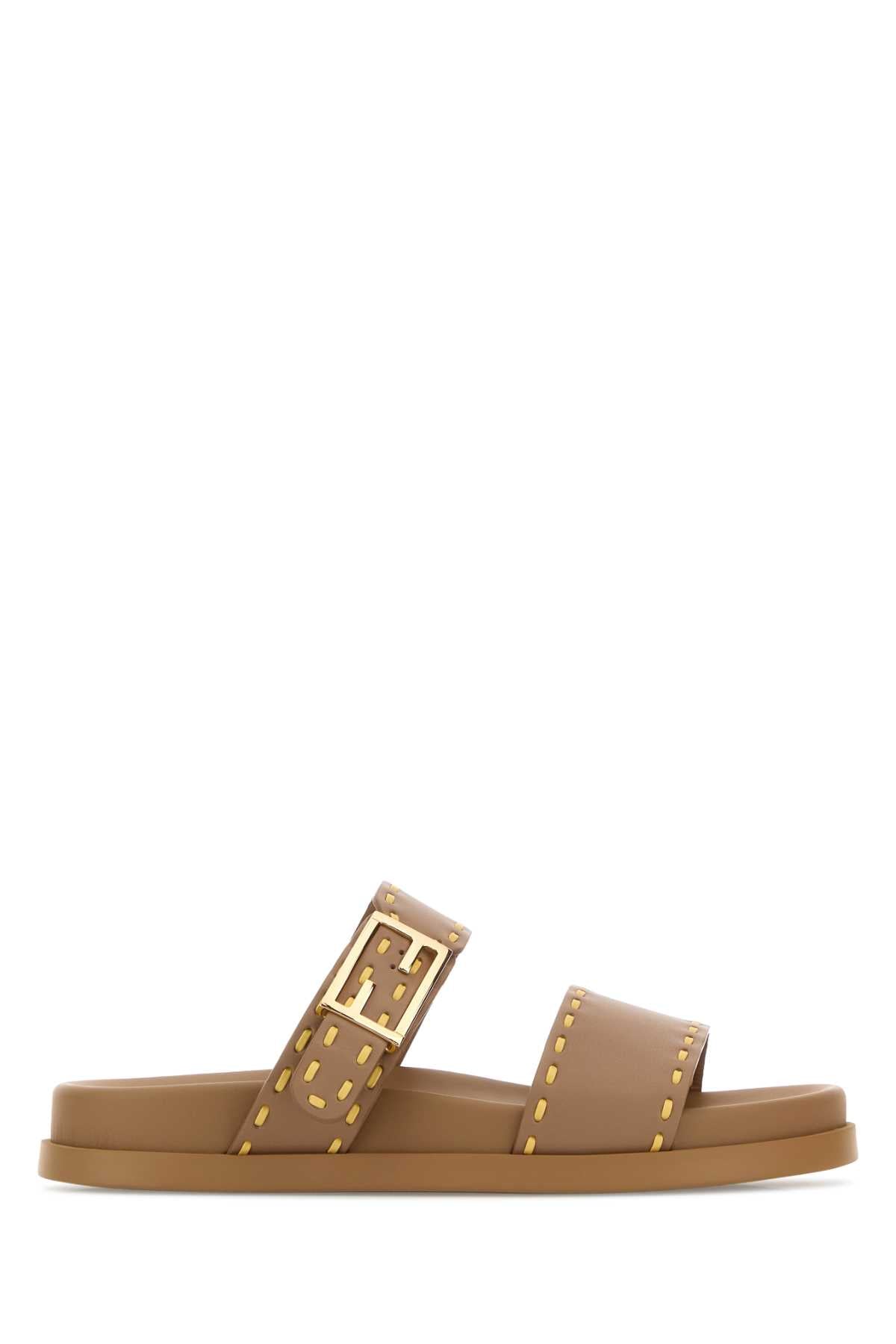 FEEL VITELLO C/INFILAT.PELLE SLIPPERS