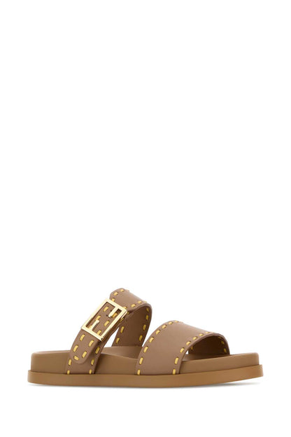 FEEL VITELLO C/INFILAT.PELLE SLIPPERS